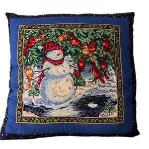 Snowman Decorative Pillow